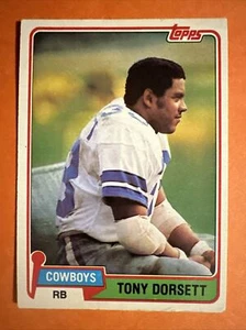 1981 Topps #500 Tony Dorsett Football card Dallas Cowboys! HOF! - Picture 1 of 2