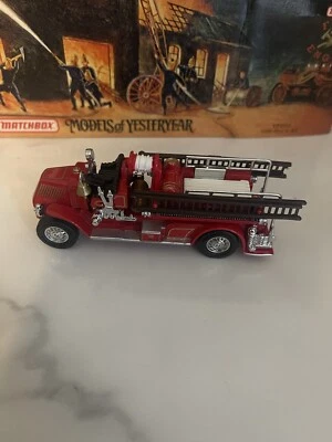 Matchbox 1920 MACK AC Fire Engine Models of Yesteryear YFE01  Mint NIB!! - Image 1 of 3