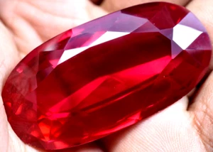 Natural 169.85 Ct Mogok Pink Huge Ruby Sparkling GGL Certified Loose Gemstone - Picture 1 of 15