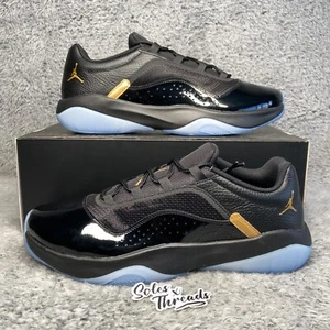 Air Jordan 11 CMFT Low 'DMP' Size 10.5 Men Black Metallic Gold DO0613-007 - Picture 1 of 8