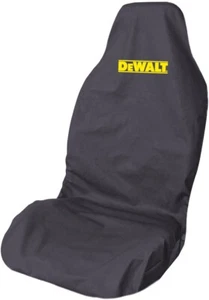 Dewalt Logo Builders Trade Impermeabile GRANDE Grigio Protezione Sedile Anteriore Auto - Foto 1 di 2