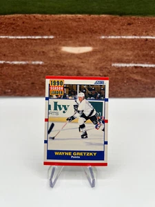 1990-91 Score Points Season Leader Wayne Gretzky #353 Los Angeles Kings - Picture 1 of 2