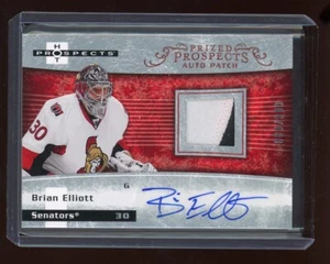 2007-08 Hot Prospects #227 Brian Elliott Patch Autograph RC 89/399 *S3876 - Picture 1 of 1