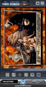 Star Wars Card Trader Chrome Sapphire ROJ The Princess Apprehended EPIC *DIGITAL - Bild 1 von 2
