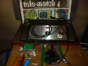 1977 Tele-Match 4 7707 w/ Box+ OEM AC Adapter, manual, in Great Shape! - Picture 1 of 12