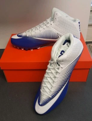 Nike Vapor Speed 2 3/4 TD CF Football Cleats 847089-112 Blue & White Size 15 NIB - Image 1 of 4