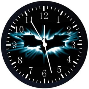 Batman Wall Clock 12" Large Personalized option with adding names E164 - Picture 1 of 6
