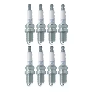 NGK Spark Plug Set (8 Pieces) (V-Power) (Gap 0.032) - Picture 1 of 1