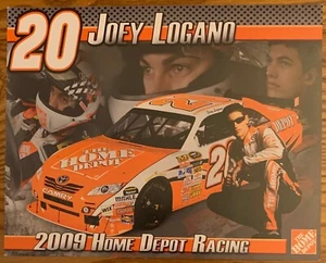 JOEY LOGANO, RARE ! 2009 HOME DEPOT RACING 8" x 10" COLLECTOR'S PHOTO - Picture 1 of 1
