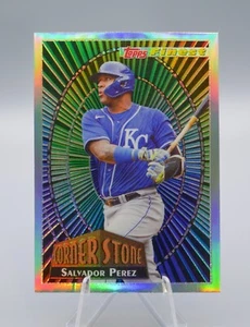 2022 Finest #94FC-SP Salvador Perez 1994 Topps Finest Cornerstones - Picture 1 of 2