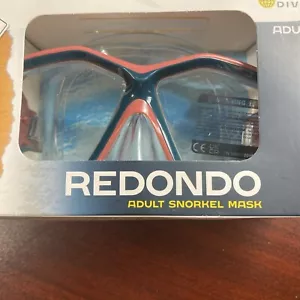 U.S. Divers Redondo Erwachsene Schnorchelmaske Navy Koralle Antibeschlag Schwimmbrille - Bild 1 von 6