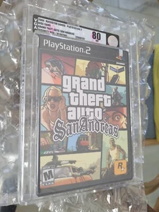 Grand Theft Auto San Andreas Playstation 2 NTSC USA UPC VGA 80 NOT WATA - Picture 1 of 8
