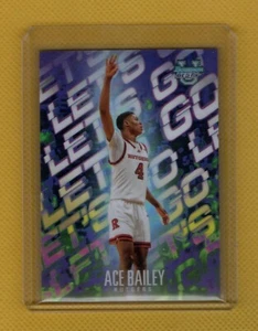 SSP Ace Bailey 2024-25 Bowman's Best University Let's Go Case Hit Rutgers - Picture 1 of 2