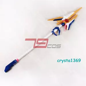 Magical Girl Lyrical Nanoha Magic Canes Nanoha Takamachi Cosplay Magic Wand Prop - Picture 1 of 8