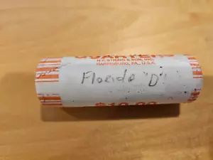 2004 D Florida Statehood Quarter Original Bank Wrap Roll BU - Picture 1 of 3