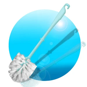 WC-Bürste Toilettenbürste Klobürste Bürste Klobürste hellblau Toilette WC Brush - Bild 1 von 1