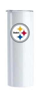Pittsburgh Steelers NFL Multicolor 20oz Insulated Tumbler Box Lid Straw New - Picture 1 of 3