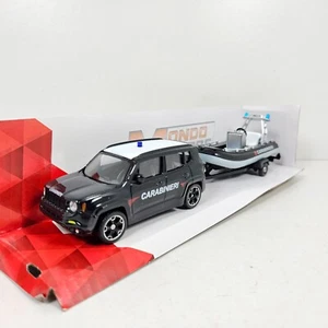 1/43 Coche car auto Jeep Renegade 2017 Carabinieri Italia lancha neumática - Imagen 1 de 3
