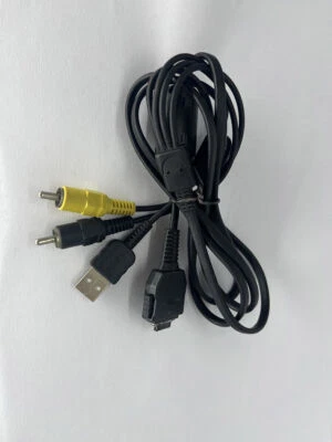 Power Supply Cord  for Sony Digital Camera DSC-H9 DSC-H10 DSC-H50 Data Cable - image 1 of 3