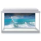 Fish Tank Background 90x45cm - Windsurfer Surfing Waves Ocean Sea  #8149
