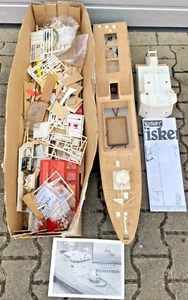 #SE3924# flyvefisken flyingfish modellbau Standardflex 300 RC Schiff !Bastler! - Bild 1 von 14