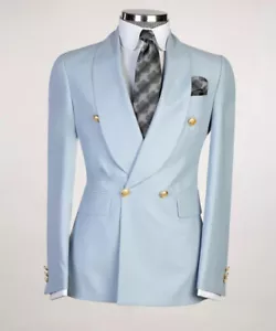 Men's Suit Perfect Fit- Wedding, Groom, Groomsmen, Party, Formal & Business Suit - Picture 1 of 5