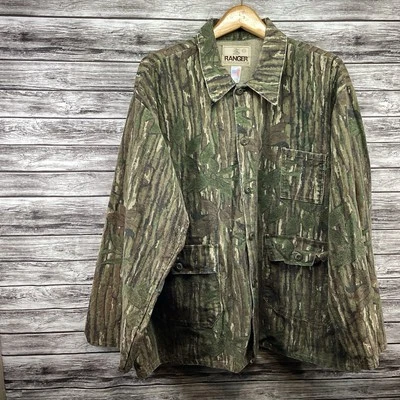 Vintage Ranger Hunting Jacket Mens 2XL Multicolor Spartan-Realtree Barn Coat 80s - Image 1 of 4
