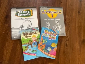 Abeka Klasse 1 Buchstaben & Laute & Rechnen Hausunterricht Testschlüssel & 2 Leser - Bild 1 von 10