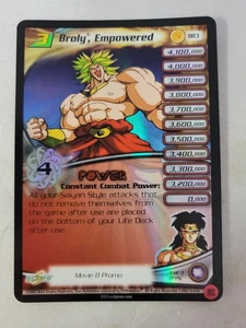 Score Dragon Ball Z TCG Broly Empowered Silver Foil Movie Promo #BR3 Near Mint - Picture 1 of 2