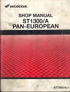 HONDA ST1300,ST1300A PAN EUROPEAN 2002,2003 ORIGINAL FACTORY WORKSHOP MANUAL - Picture 1 of 2