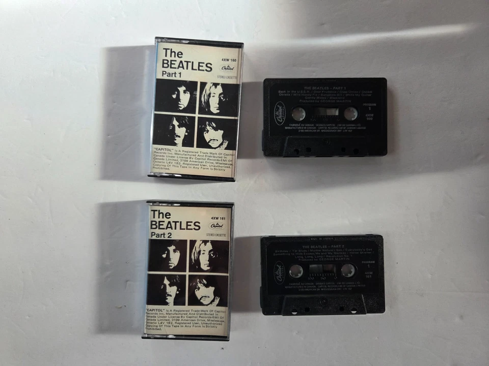 The Beatles - Part 1 & Part 2 - Cassette Tapes - Image 1 of 1