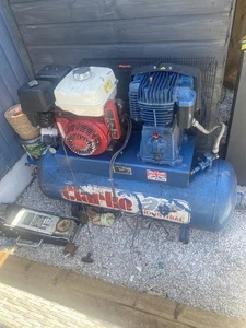 Petrol Electric Start Compressor - Picture 1 of 3