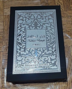 BOX ONLY! Fakhar Lattafa Men Pride EDP By Lattafa Perfumes 100 ML 3.4oz - Picture 1 of 6