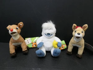 CVS Stuffins Rudolph Red-Nosed Reindeer The Island of Misfit Toys Lot of 3 W/Tag - Picture 1 of 14