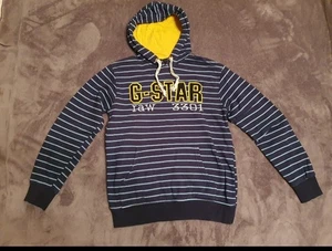 Original G-Star sweetjacke / Hoodie pullover schwarz/blau M - Bild 1 von 4