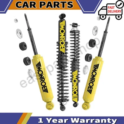 Juego de puntales amortiguadores delanteros traseros Monroe para Chevrolet Express 3500 8,1 L 2002 2001 Foto 1 de 4