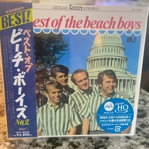 THE BEST OF THE BEACH BOYS VOL.2 JAPAN MQA UHQ MINI LP CD HI-RES Audio - Picture 1 of 5