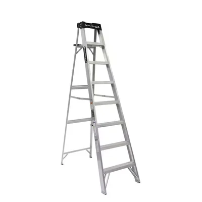 8 Ft. Aluminum Step Ladder with 300 Lbs. Load Capacity Type IA Duty Rating - Image 1 of 4