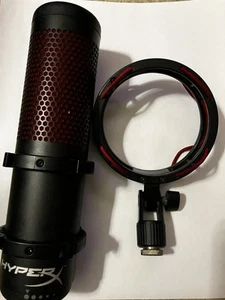 HyperX – USB Microphone for Gaming PC, Streaming and Podcasting Black - Afbeelding 1 van 8