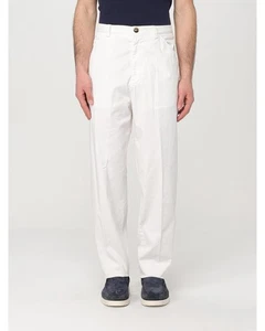 Brunello Cucinelli Casual Cotton Pants Men White - Picture 1 of 6