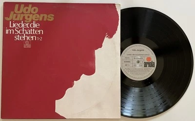 Udo Jurgens Lieder, Die Im Schatten Stehen 1+2 dbl LP EX+ Ariola Schlager (1979) - Image 1 of 4