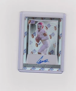 2024 Pro Set Cam Cameron Ward Silver Refractor Auto #1/1 Tennessee Titans - Picture 1 of 2