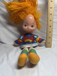 Vintage 1980er Rainbow Brite 10 Zoll Puppe 1983 Hallmark Mattel Plüsch Top! - Bild 1 von 5