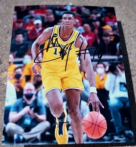 MOUSSA DIABATE Michigan Wolverines FIRMATO 8X10 foto CHARLOTTE HORNETS B - Foto 1 di 1