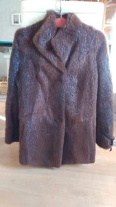 Nerzjacke halblang Damen M, braun - Bild 1 von 6