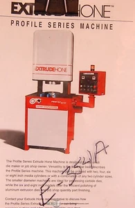 Perfilador Extrude 200, máquina imprime diagramas hidráulicos eléctricos manual 1986 - Imagen 1 de 2