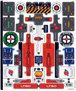 LEGO STICKER SHEET ONLY MARS CREW EXPLORATION ROVER 42180 from set New - Picture 1 of 1
