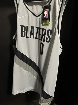 NUEVO Damian Lillard Portland Trail Blazers Nike Jersey Ganado Dama Talla 3XL 60 Foto 1 de 4