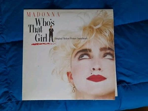 Madonna Who's That Girl LP VINILE 33 Giri Prima Stampa Ita 1987 - Foto 1 di 3