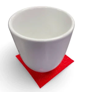Posavasos de fieltro brillante - Posavasos brillantes de 4" x 4" para fiestas, decoración del hogar - Imagen 1 de 13
